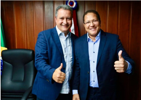 Itabuna: Rui Costa reafirma apoio à reeleição do prefeito Augusto Castro