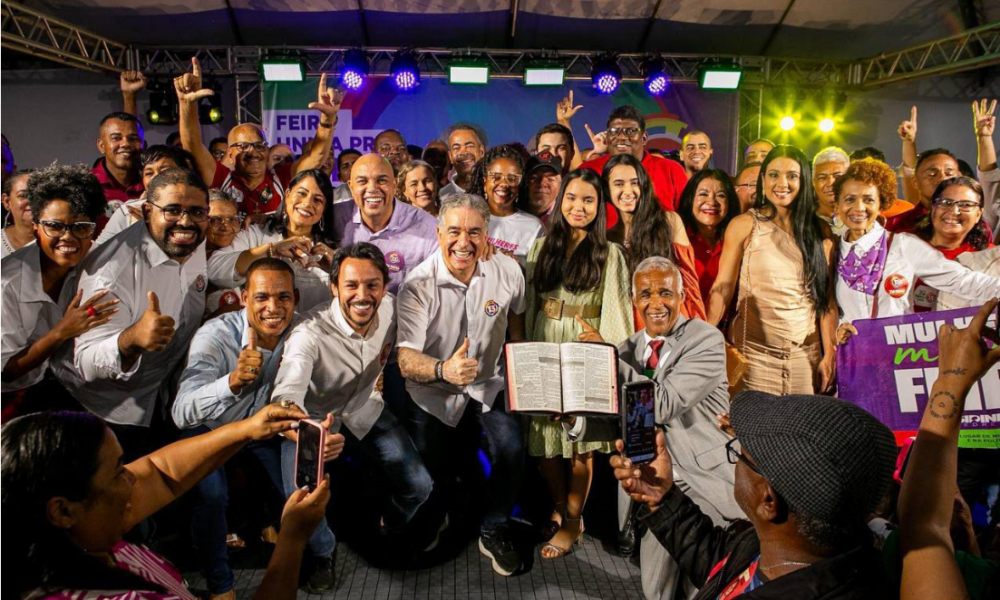 Em inauguração de comitê, Zé Neto defende que ‘Feira precisa voltar a ser Princesa do Sertão’