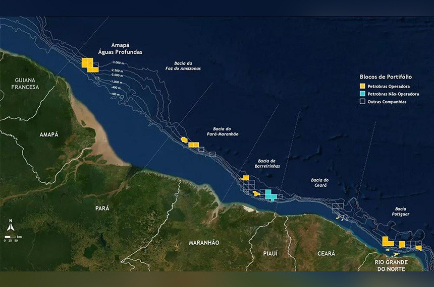 Petrobras pede mais prazo à ANP para explorar margem equatorial