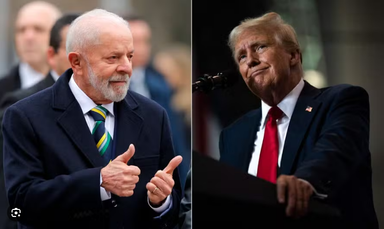 Lula parabeniza Trump por vitória nas eleições nos EUA