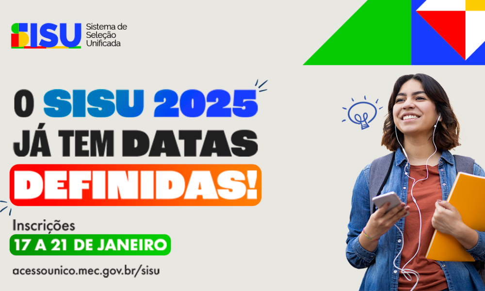 Inscrições para o Sisu 2025 começarão no dia 17 de janeiro; UFRB ofertará 2720 vagas