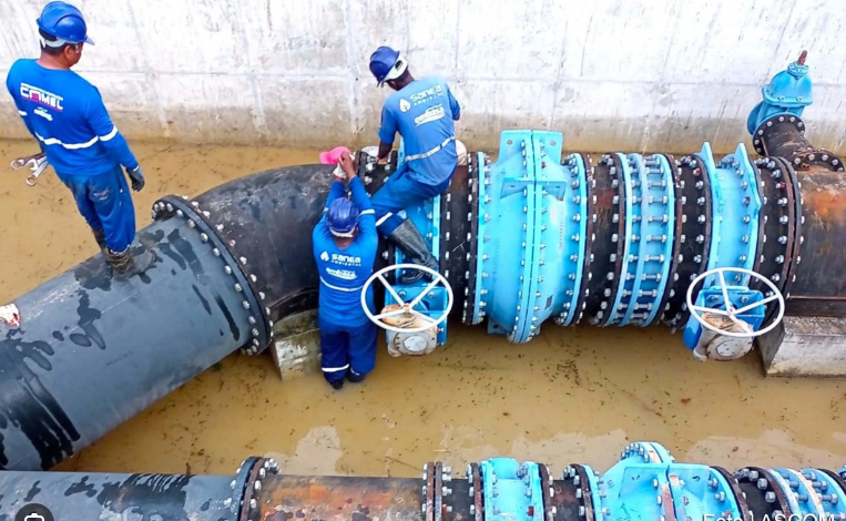 Feira de Santana: Nova adutora do sistema de abastecimento de água começa a operar nesta quinta (16)