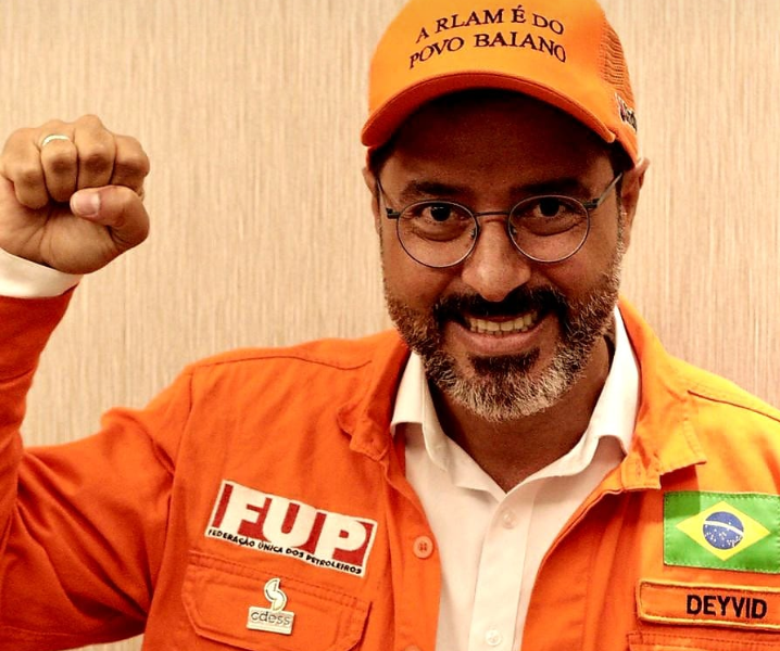 “Queremos a Refinaria Landulpho Alves de volta à Petrobras já”, diz Deyvid Bacelar