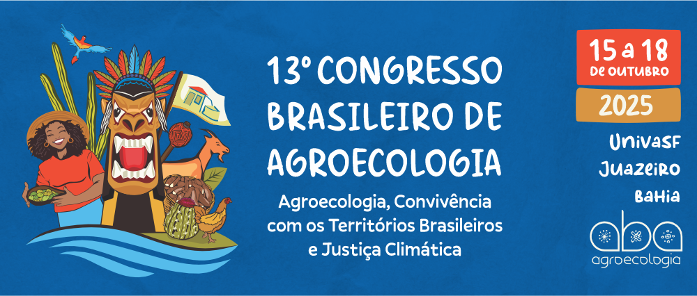 13º Congresso Brasileiro de Agroecologia será realizado no Campus Juazeiro entre os dias 15 e 18 de outubro