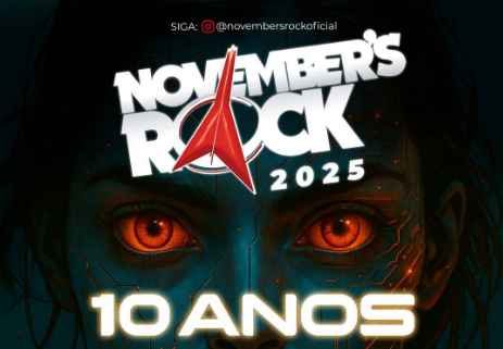 Fim de semana será de intenso headbanging em Feira, com o 10º Festival November`s Rock