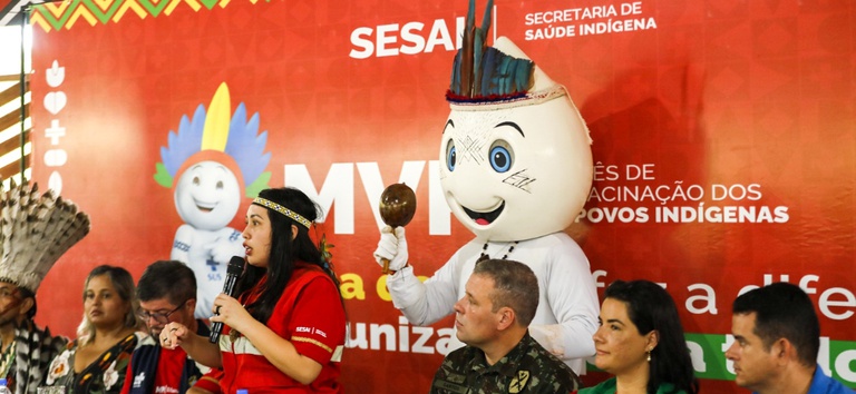 Ministério da Saúde anuncia Mês de Vacinação dos Povos Indígenas 2026
