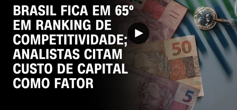 Brasil cai em ranking de competitividade mesmo com baixo desemprego