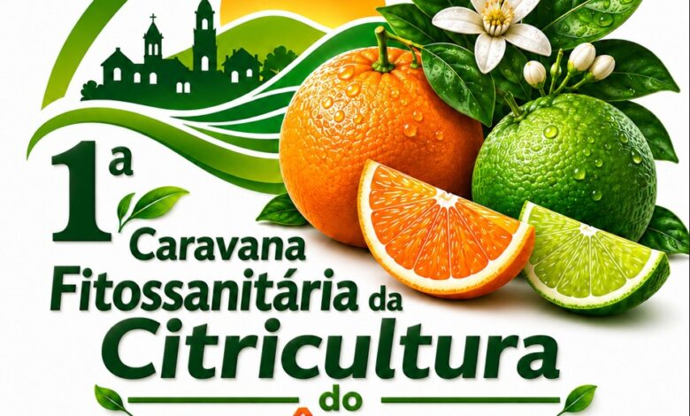 Caravana da Citricultura do Recôncavo alerta produtores sobre pragas que ameaçam lavouras