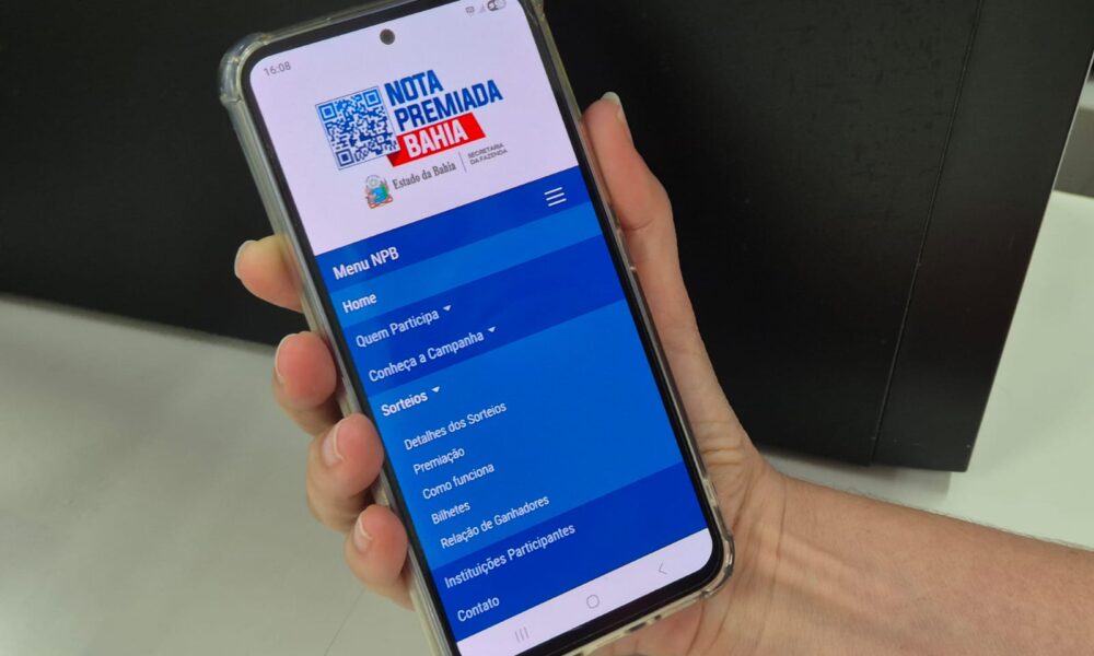 Sorteio de junho da Nota Premiada Bahia contempla participantes de Salvador e de 23 municípios do interior