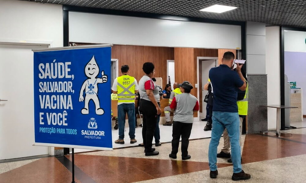 Aeroporto de Salvador terá vacinação gratuita contra gripe