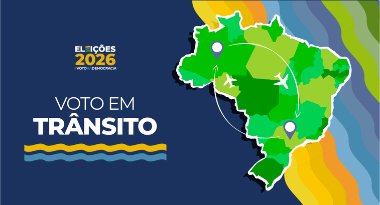 Prazo para solicitar voto em trânsito começa nesta segunda-feira (20)