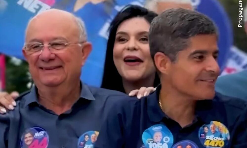 Professora Dayane Pimentel participa de caminhada de ACM Neto em Feira e recebe apoio durante percurso