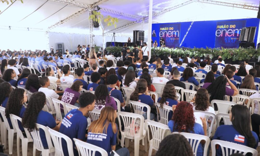 TV Conexões transmitirá ao vivo o Aulão do ENEM promovido pela SEC e MEC, nesta sexta-feira (16), em Teixeira de Freitas