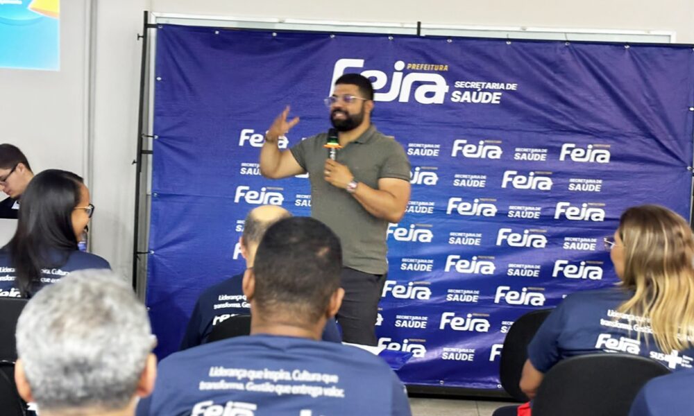 Saúde de Feira inicia workshop para monitorar planejamento estratégico